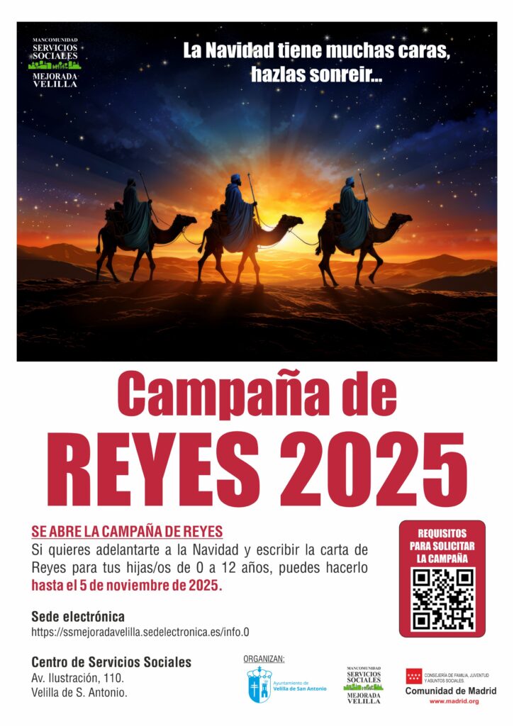 carteles campaña de reyes 2025 velilla