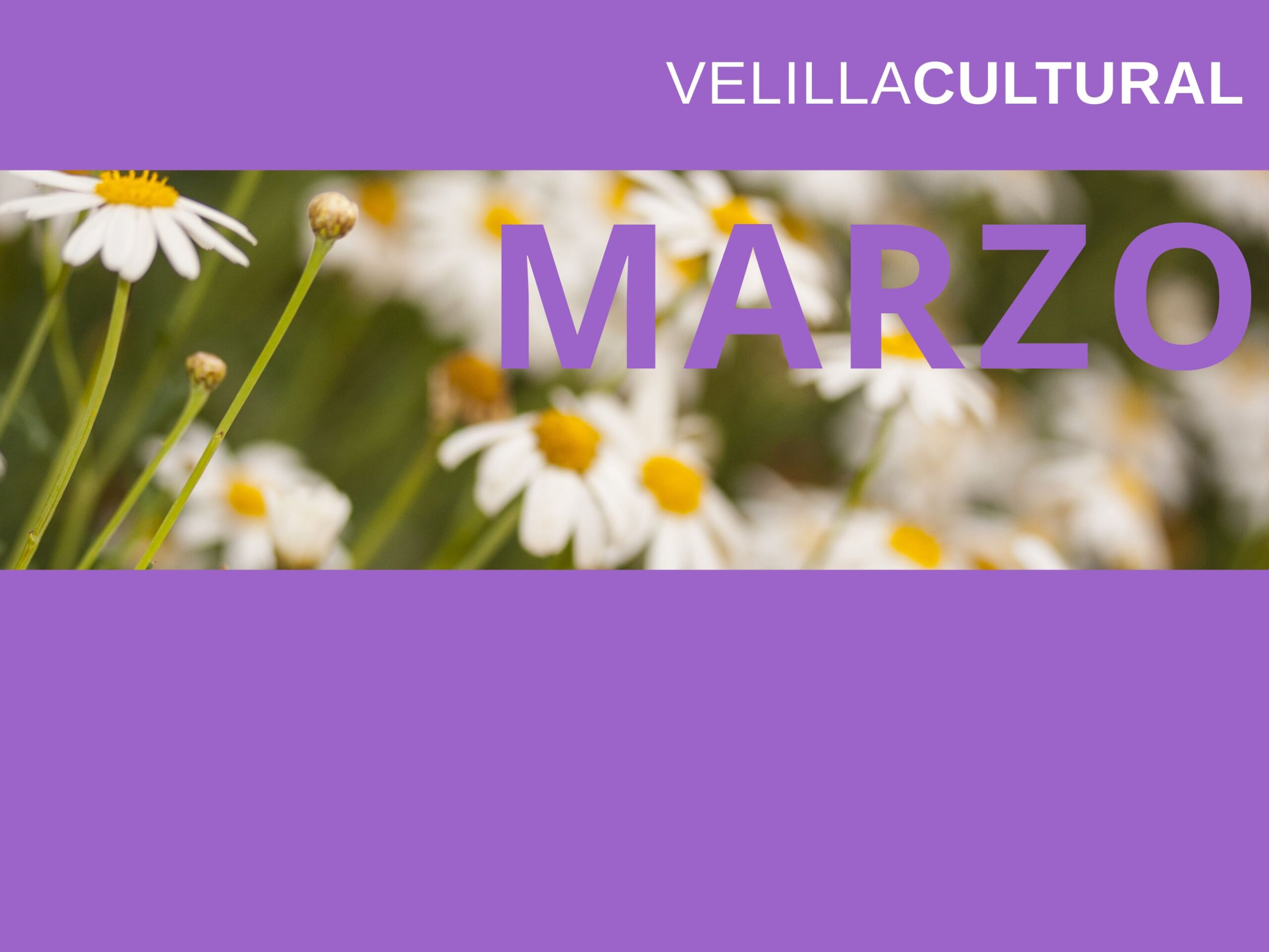 Programación Velilla Cultural Marzo
