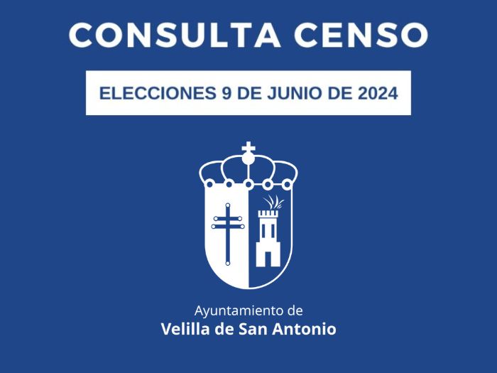 Consulta de censo electoral para las elecciones del 9 de junio