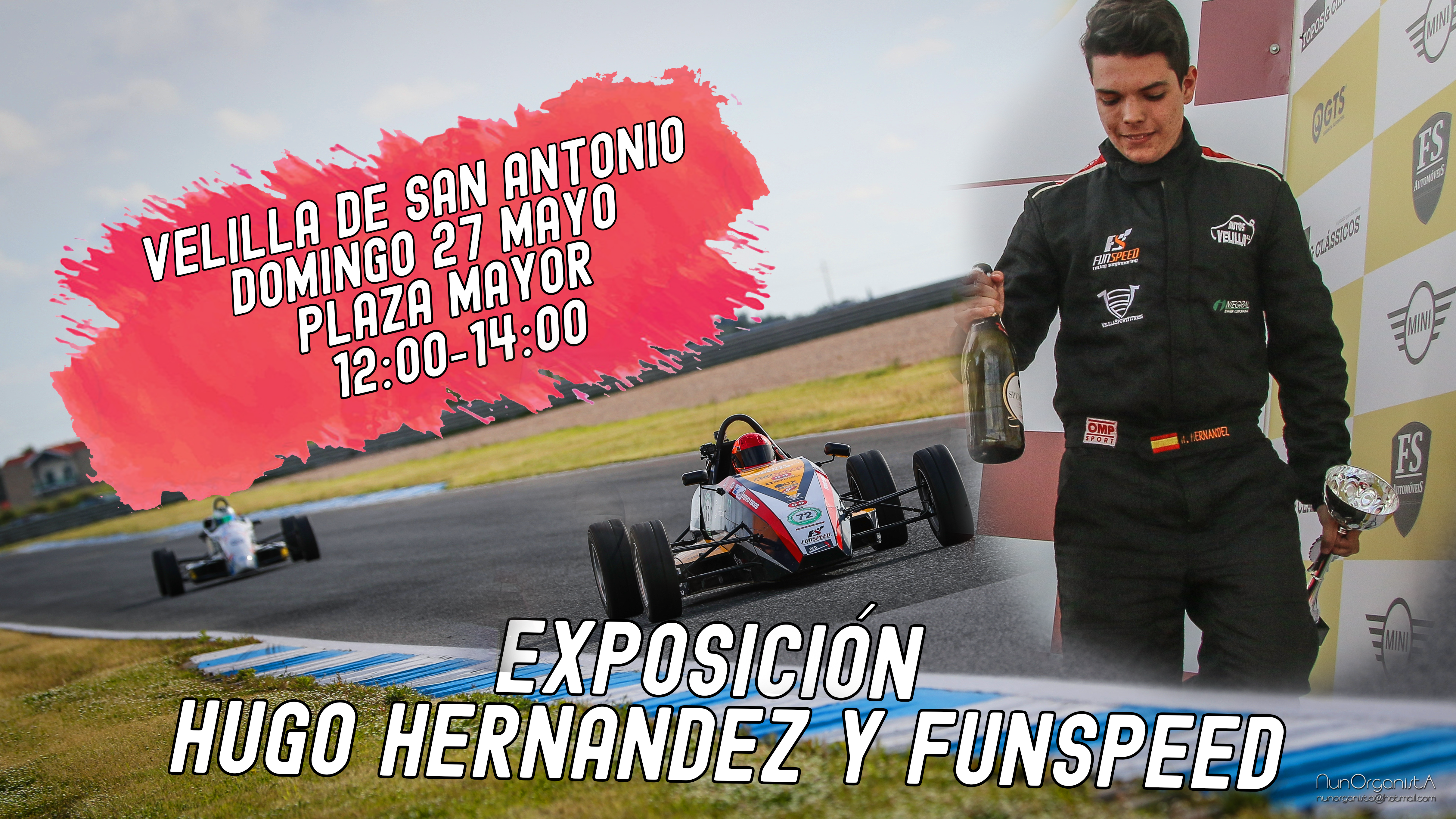 Exhibición coche Hugo Hernández Exhibición coche Hugo Hernández