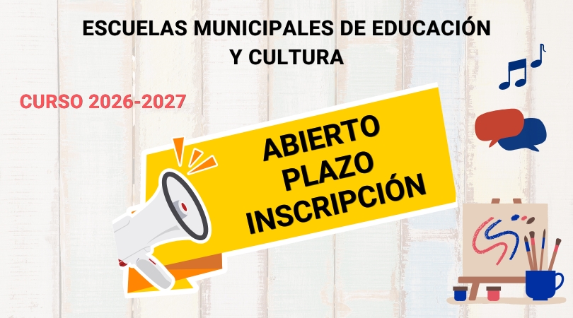 escuelas municipales educación y cultura 2026 2027