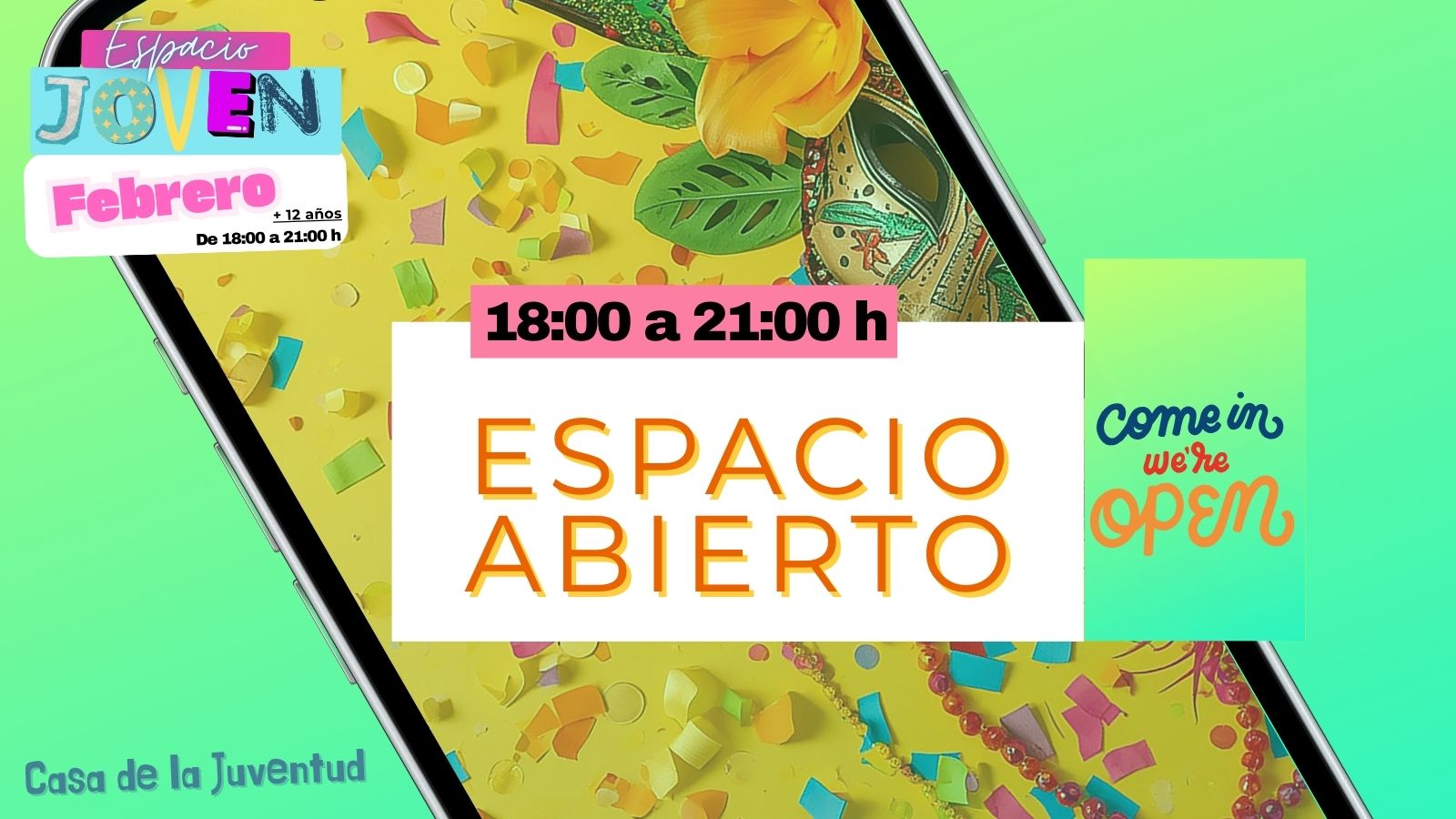 Espacio Joven "Carnaval, carnaval"