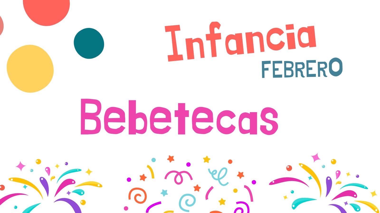 Bebeteca infantil - Fiesta y color, una gran combinación Bebeteca infantil - Fiesta y color, una gran combinación