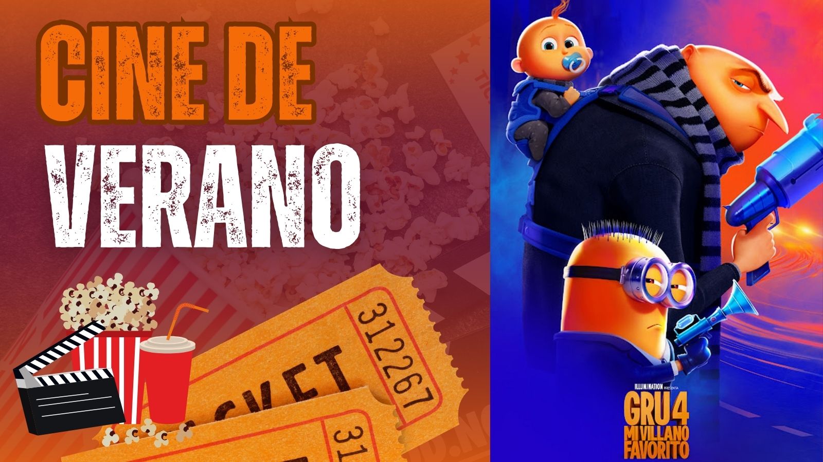 Cine de verano - GRU 4. Mi villano favorito Cine de verano - GRU 4. Mi villano favorito