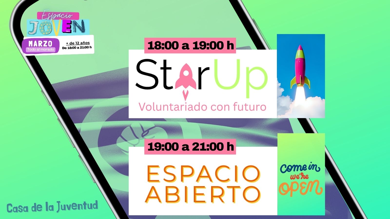 Espacio Joven "Todo al morado"