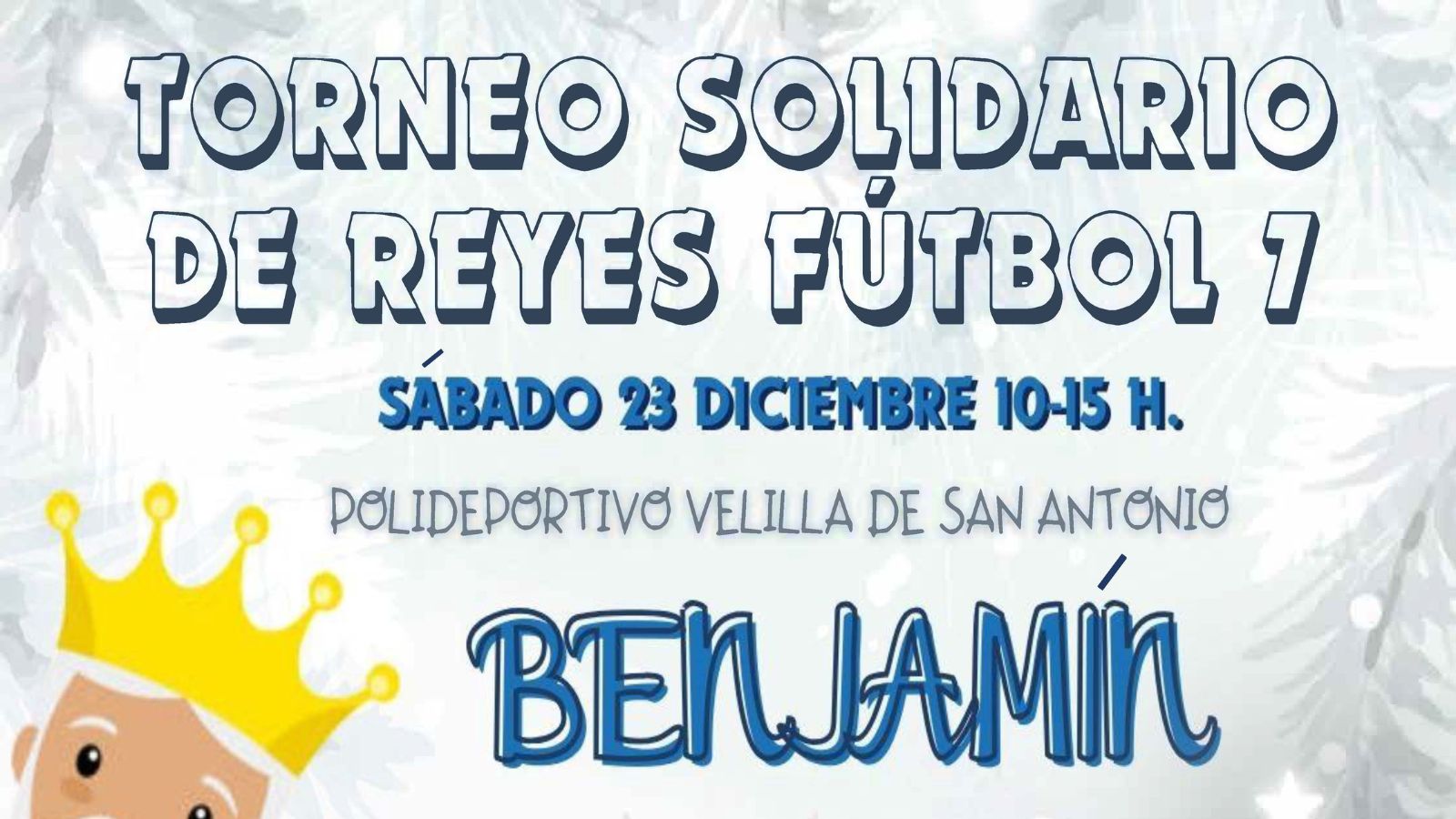 Torneo de fútbol categoría benjamín Campaña de Reyes Mancomunidad de Servicios Sociales Torneo de fútbol categoría benjamín Campaña de Reyes Mancomunidad de Servicios Sociales