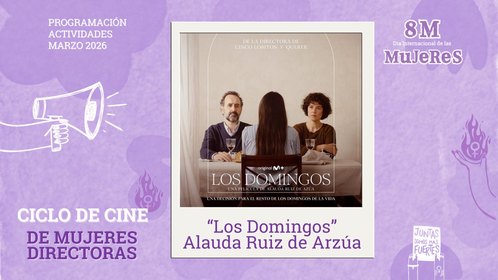 Ciclo de cine “Mujeres Directoras”- "Los domingos"