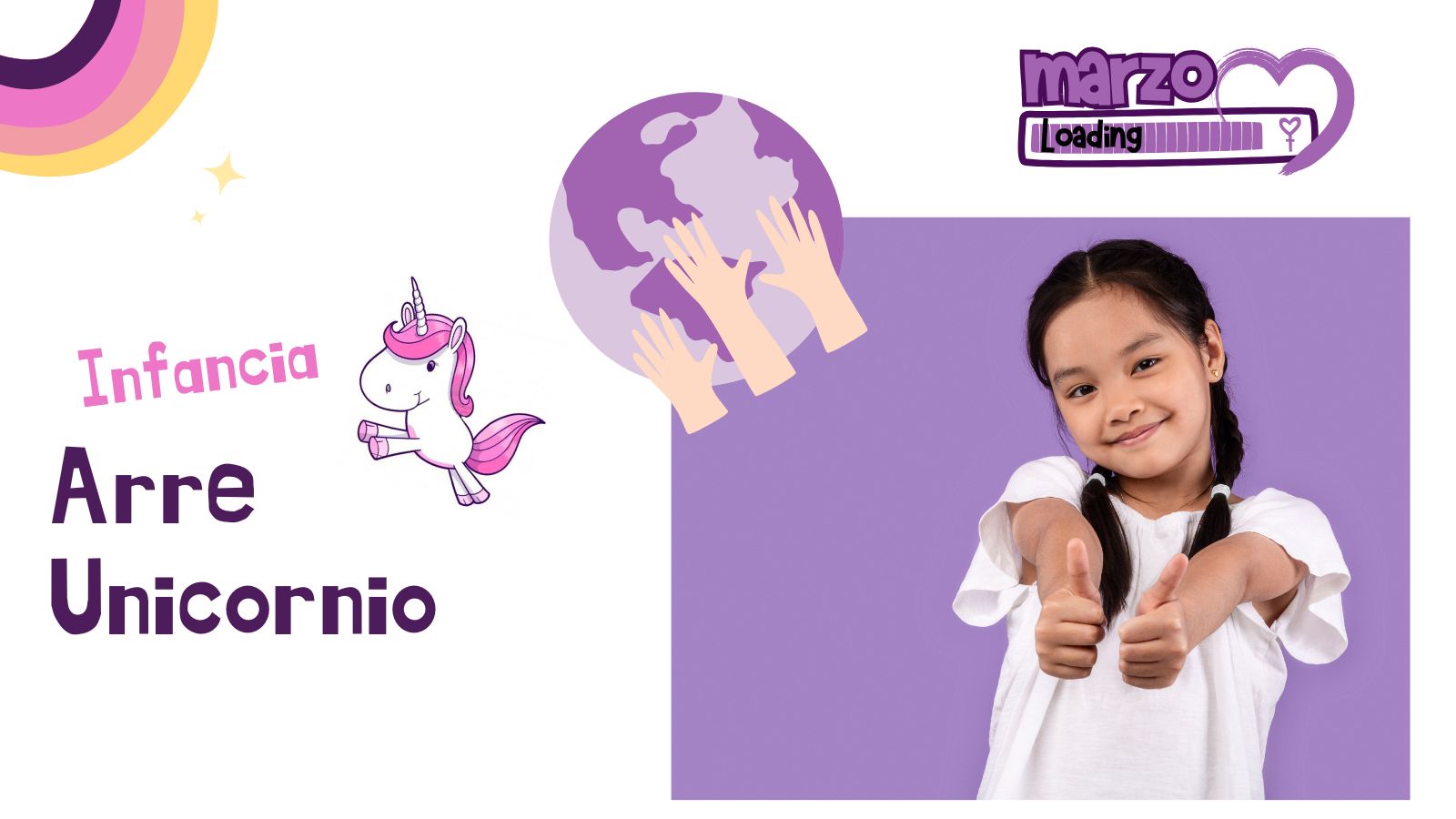 Club de ocio infantil ¡ARRE UNICORNIO! - Con todo al morado Club de ocio infantil ¡ARRE UNICORNIO! - Con todo al morado