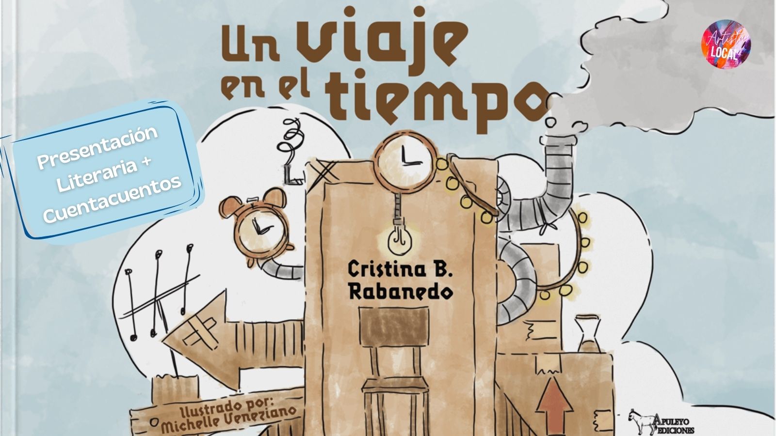 Presentación literaria y cuentacuentos "Un viaje en el tiempo" de Cristina B. Rabanedo Presentación literaria y cuentacuentos "Un viaje en el tiempo" de Cristina B. Rabanedo