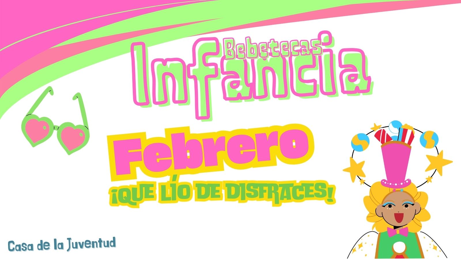 Bebeteca infantil - "¡Qué lío de disfraces!"