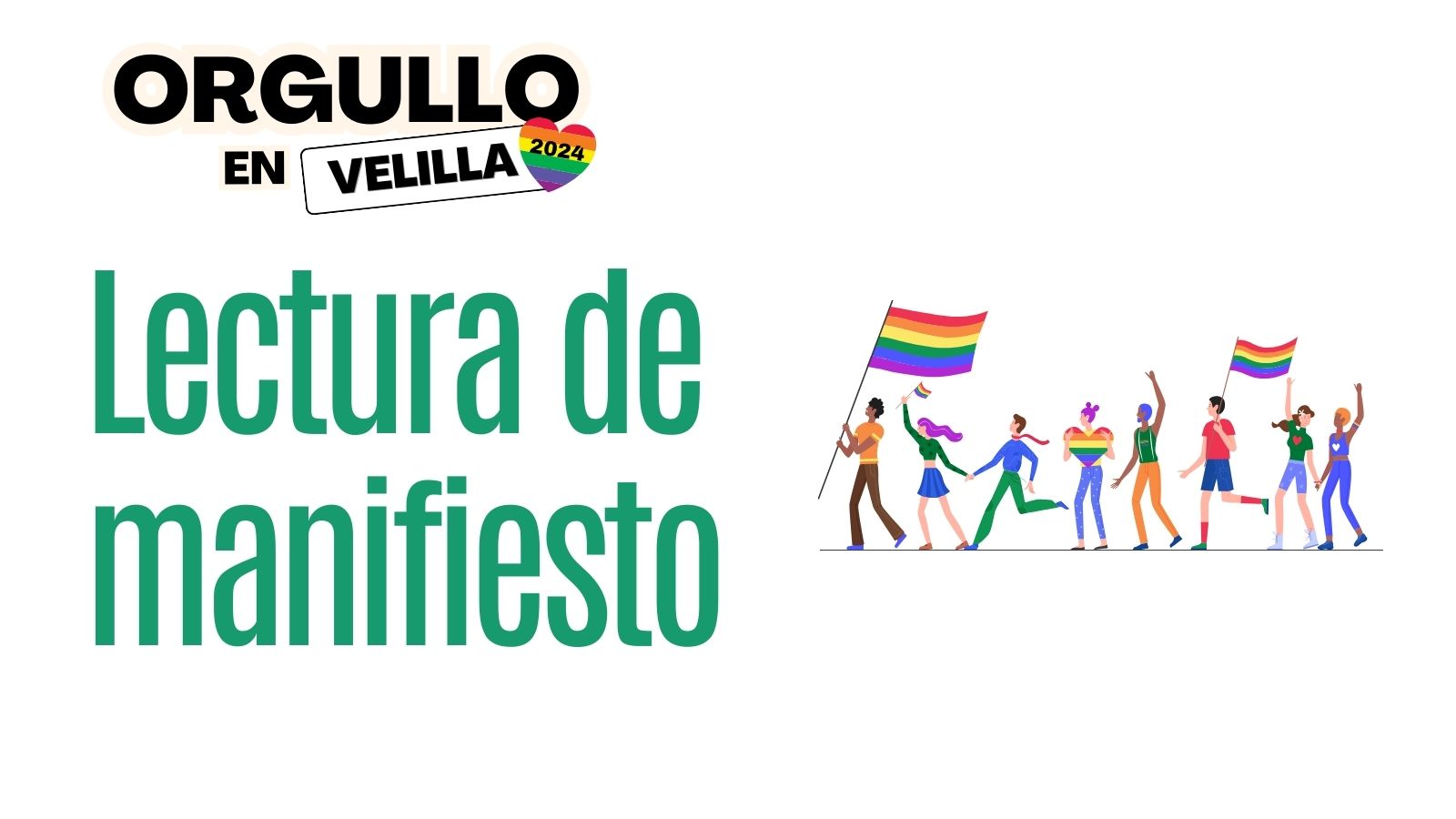 Velilla ORGULLOsa - Lectura de Manifiesto Velilla ORGULLOsa - Lectura de Manifiesto