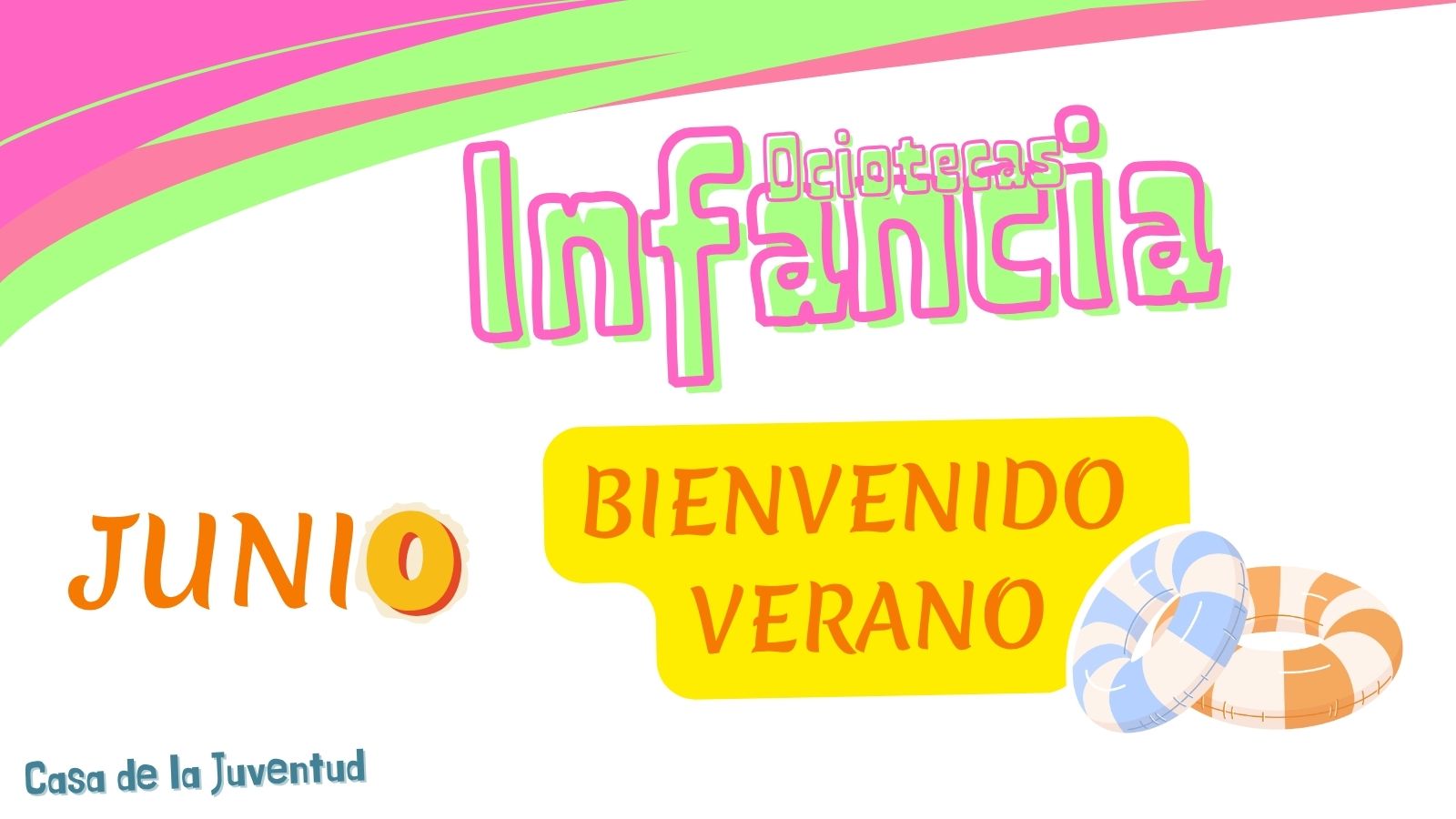 Ociotecas infantiles “Bienvenido verano”