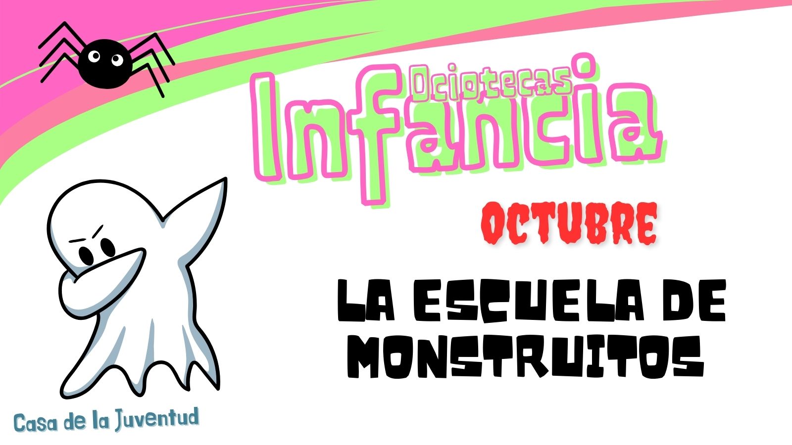 Ociotecas infantiles "La escuela de MONSTRUOS"