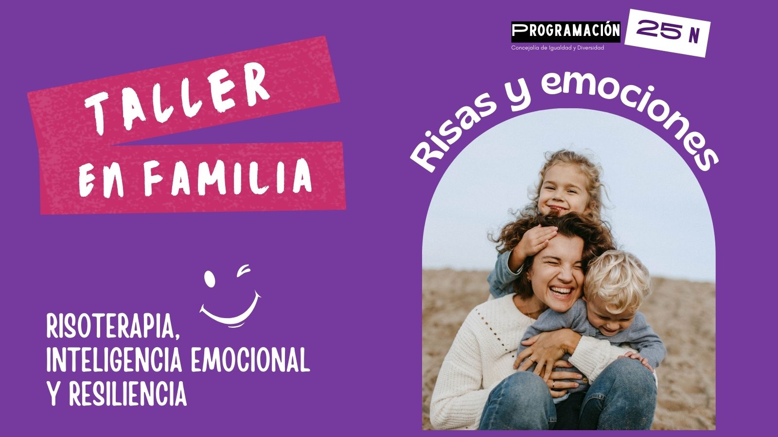 Taller en familia "Risas y Emociones" Taller en familia "Risas y Emociones"
