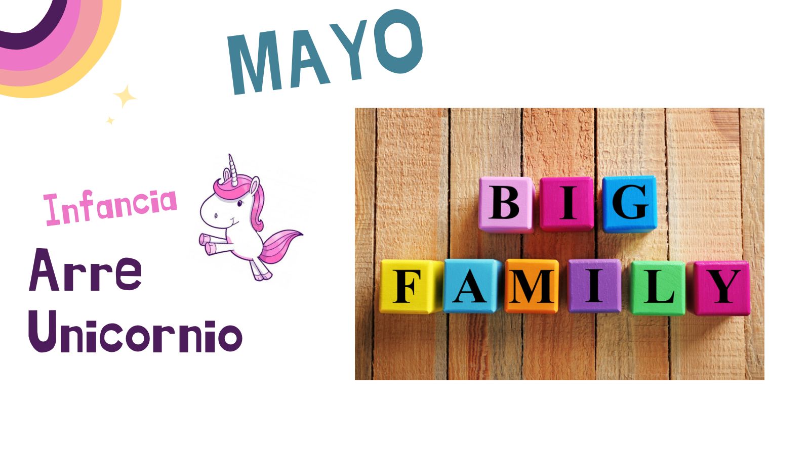 Club de ocio infantil ¡ARRE UNICORNIO! - La gran familia de la Juven