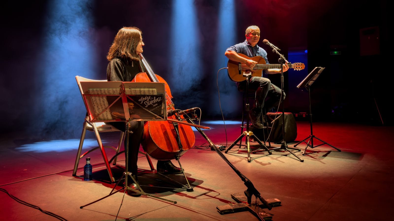 Jorge Sánchez y Eva Niño. Homenaje a Silvio Rodríguez y Pablo Milanés Jorge Sánchez y Eva Niño. Homenaje a Silvio Rodríguez y Pablo Milanés