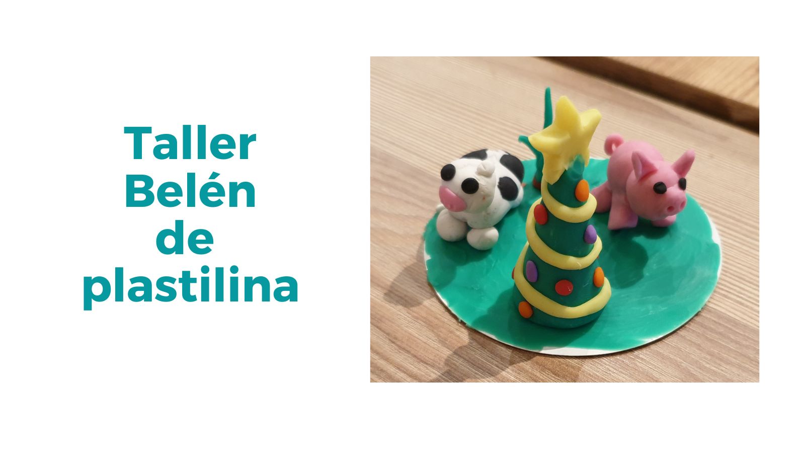 Taller Belén de plastilina Taller Belén de plastilina