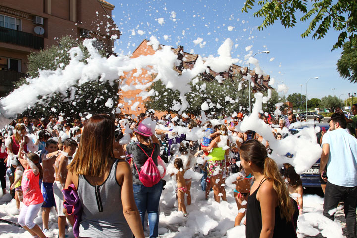 Fiesta de la espuma