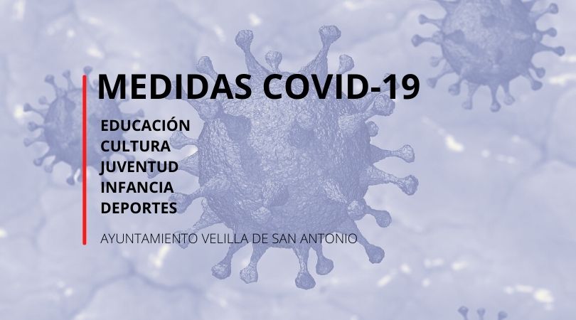 La evolución de la pandemia en nuestra localidad obliga a suspender todas las actividades municipales en las áreas de cultura, educación, deportes, infancia y juventud durante todo el mes de enero