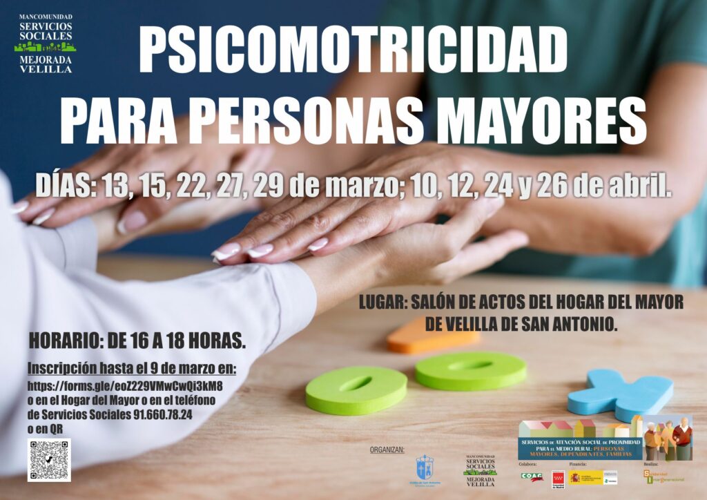 psicomotricidad para personas mayores velilla