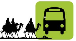 Modificación del itinerario de los autobuses y suspensión provisional de paradas con motivo de la cabalgata de SSMM los Reyes Magos