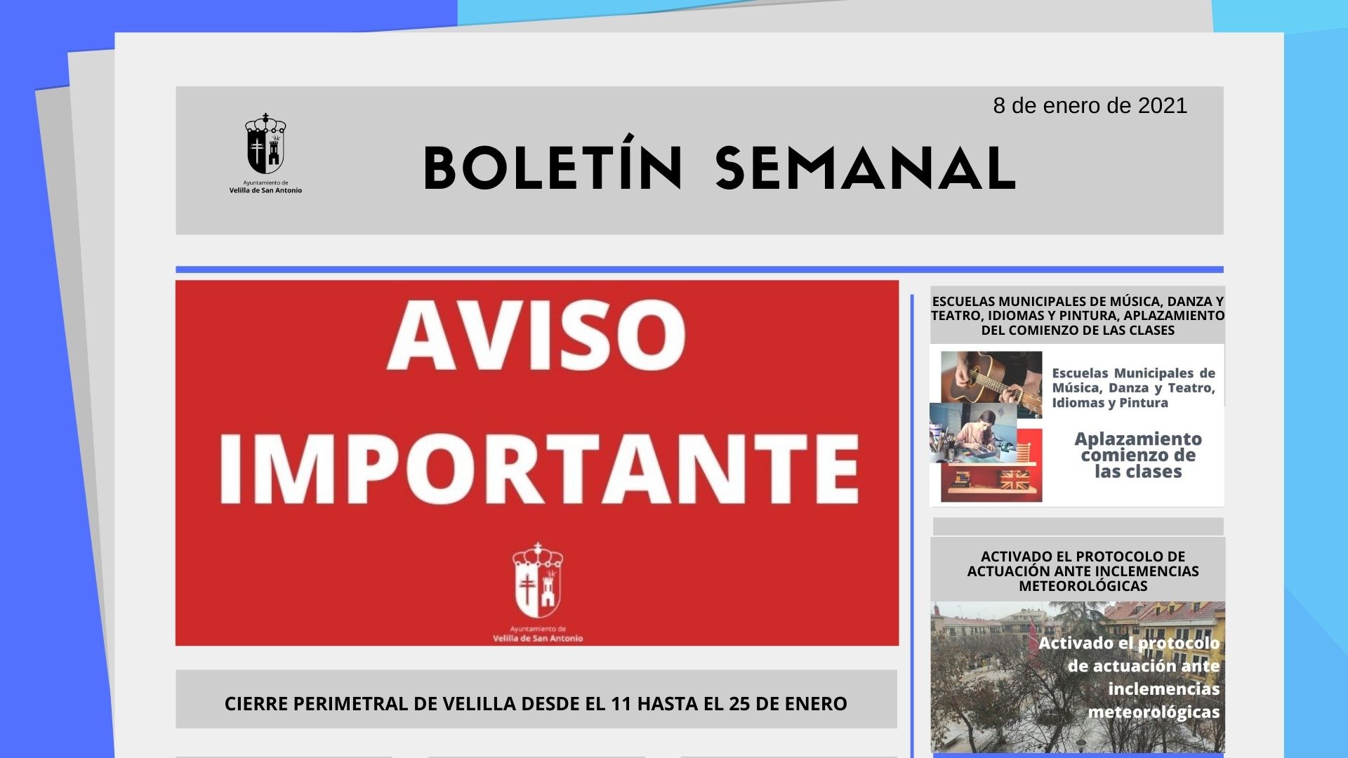 Boletín Semanal 1/2021