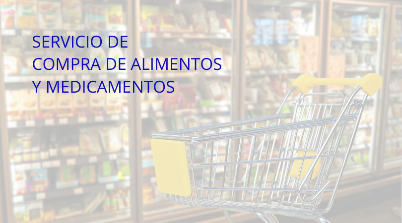 Servicio de compra de alimentos y medicamentos