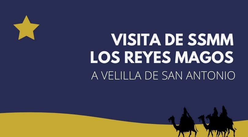 Visita de SSMM los Reyes Magos a Velilla de San Antonio