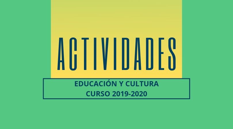 Del 9 al 19 de septiembre, periodo de inscripción en las actividades de las concejalías de Educación y Cultura