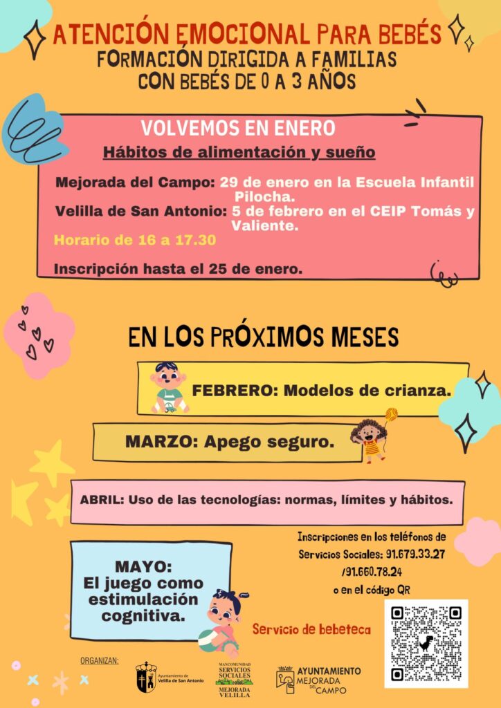 atencion emicional para bebes enero 2024