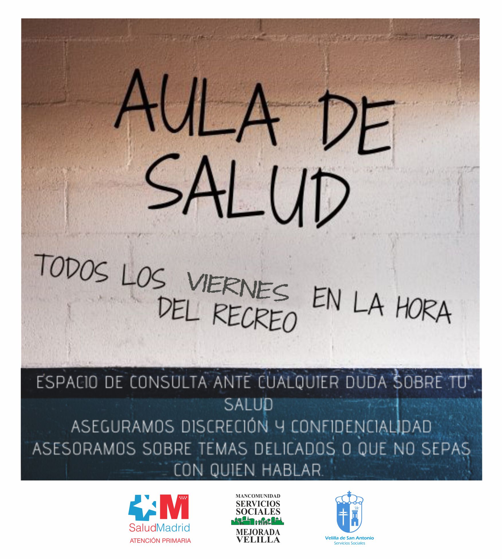 El nuevo proyecto “Aula de Salud” llega al IES Ana María Matute para atender consultas personales de los jóvenes