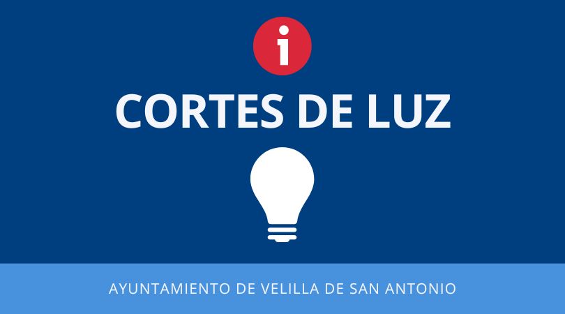 Interrupción programada del suministro eléctrico el 26 de marzo