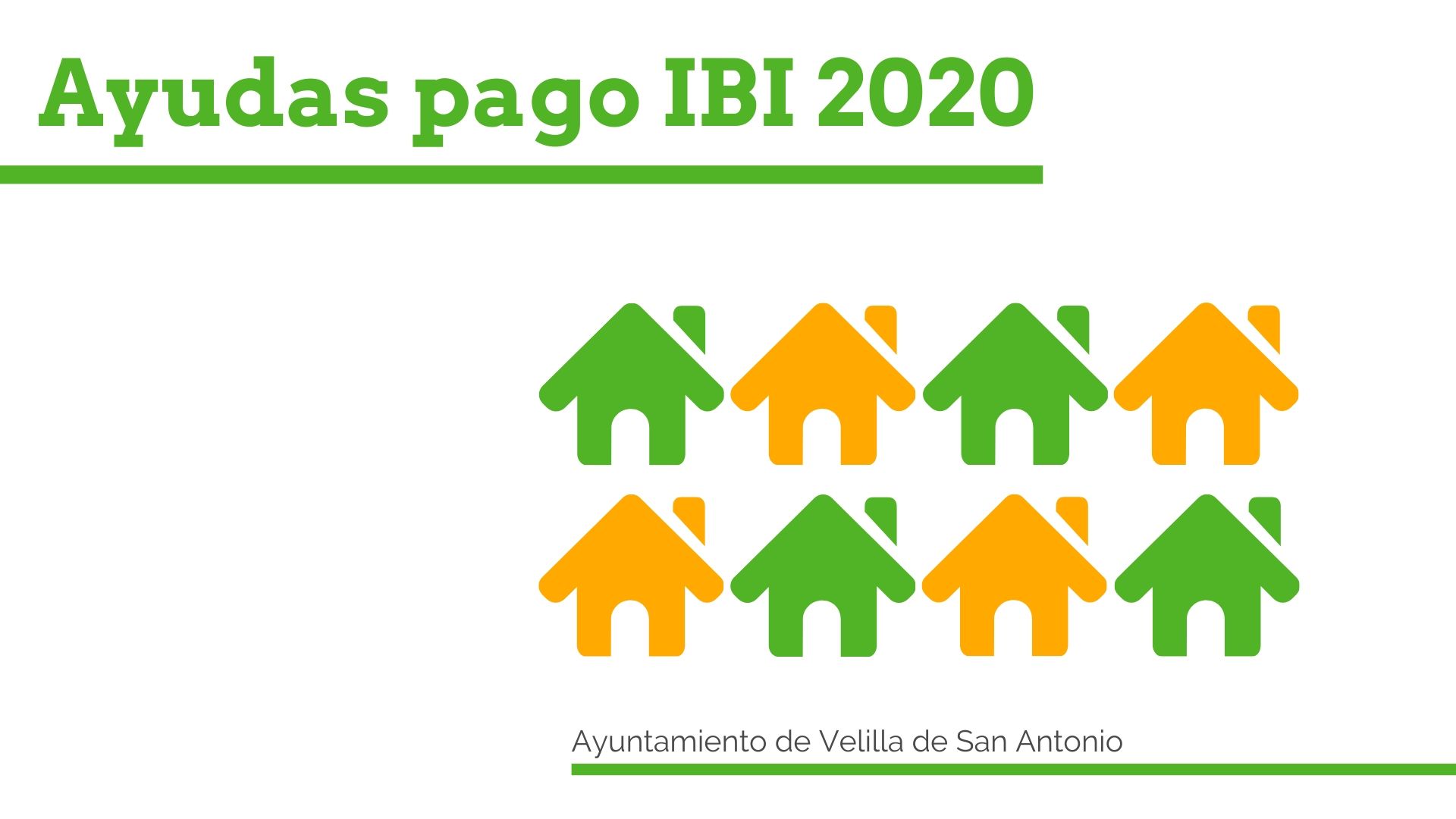 El 13 de enero comienza el plazo para solicitar las Ayudas para el Pago del IBI 2020