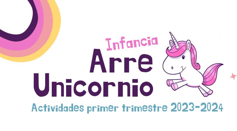 Actividades del Club de Ocio Infantil Arre Unicornio en el primer trimestre 2023-2024