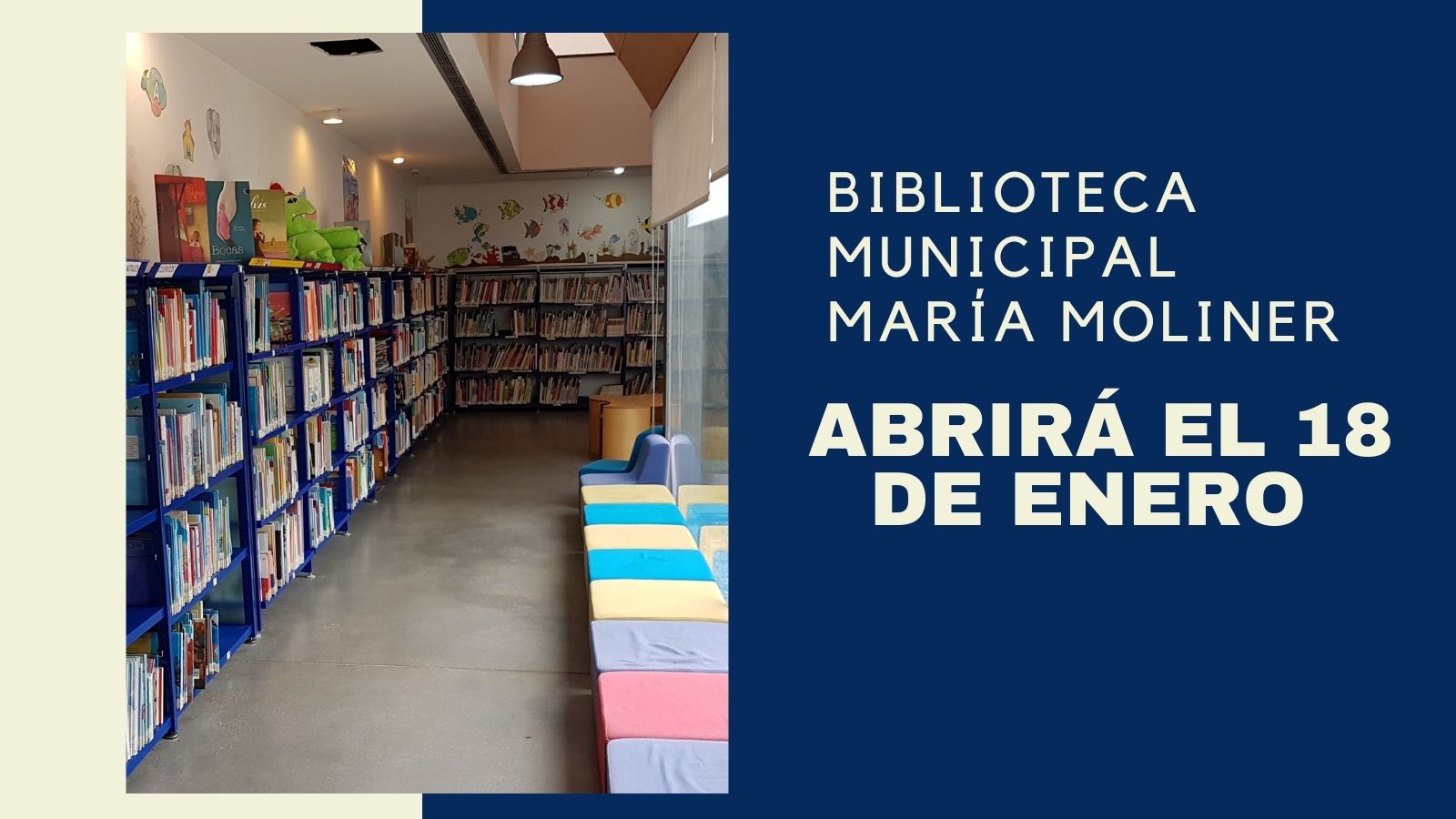 Biblioteca abrirá el proximo 18 de enero