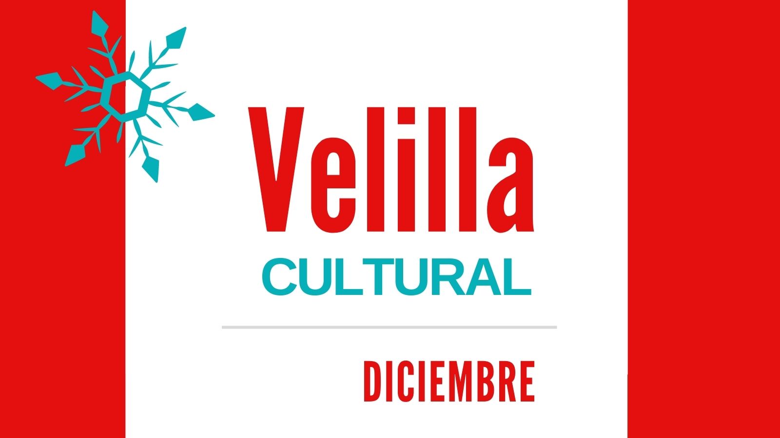 Programación Velilla Cultural diciembre 2021