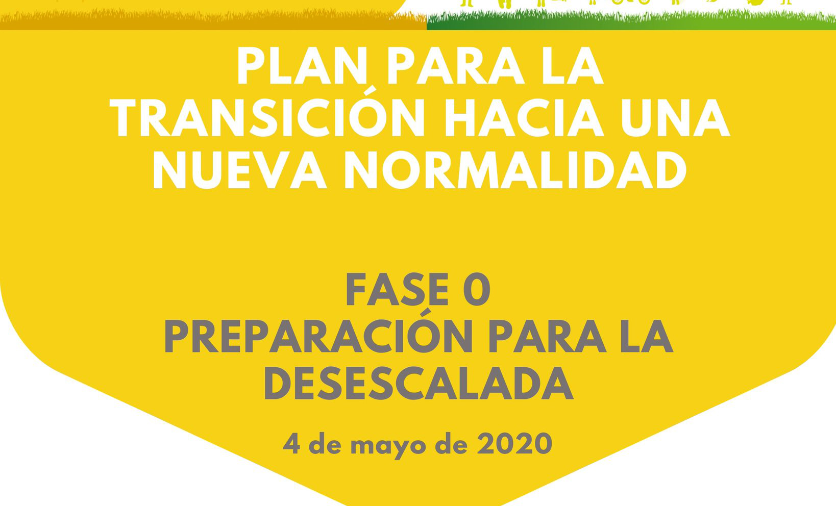 Medidas Fase 0, Preparación para la Desescalada, a partir del 4 de mayo 2020