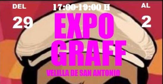 Exposición de arte urbano EXPOGRAFF (del 29 de enero al 2 de febrero) Exposición de arte urbano EXPOGRAFF (del 29 de enero al 2 de febrero)