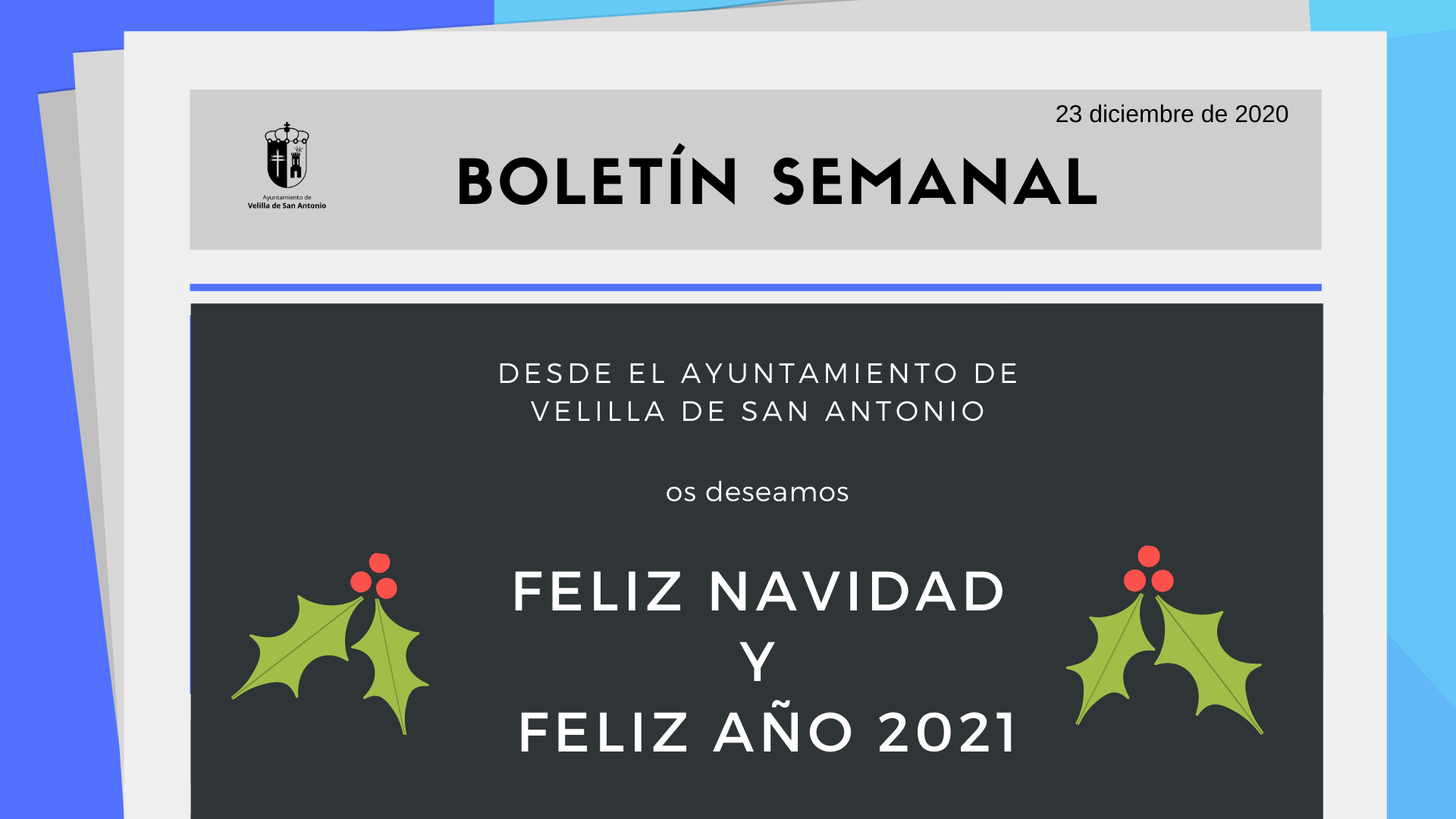 Boletín Semanal 52/2020