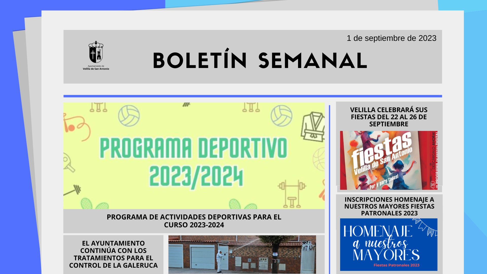 Boletín Semanal 34/2023