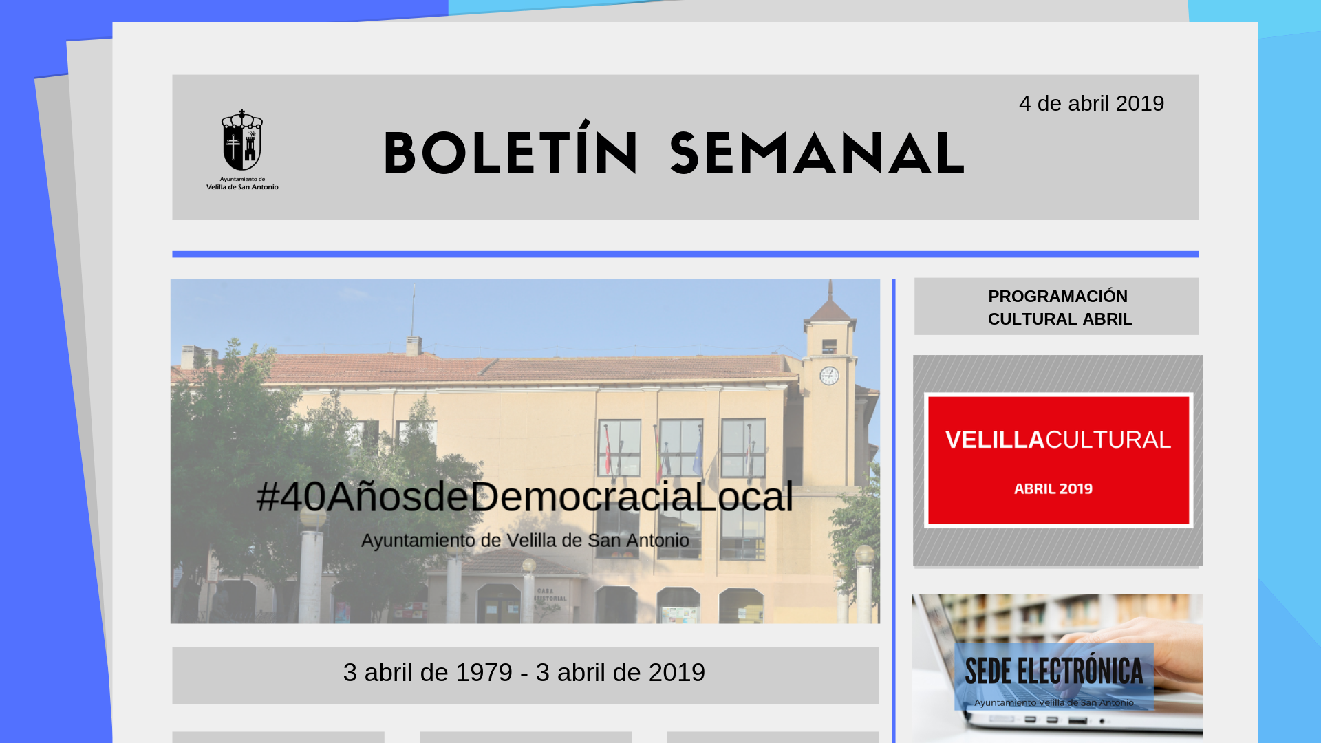 Boletín Semanal 12/2019