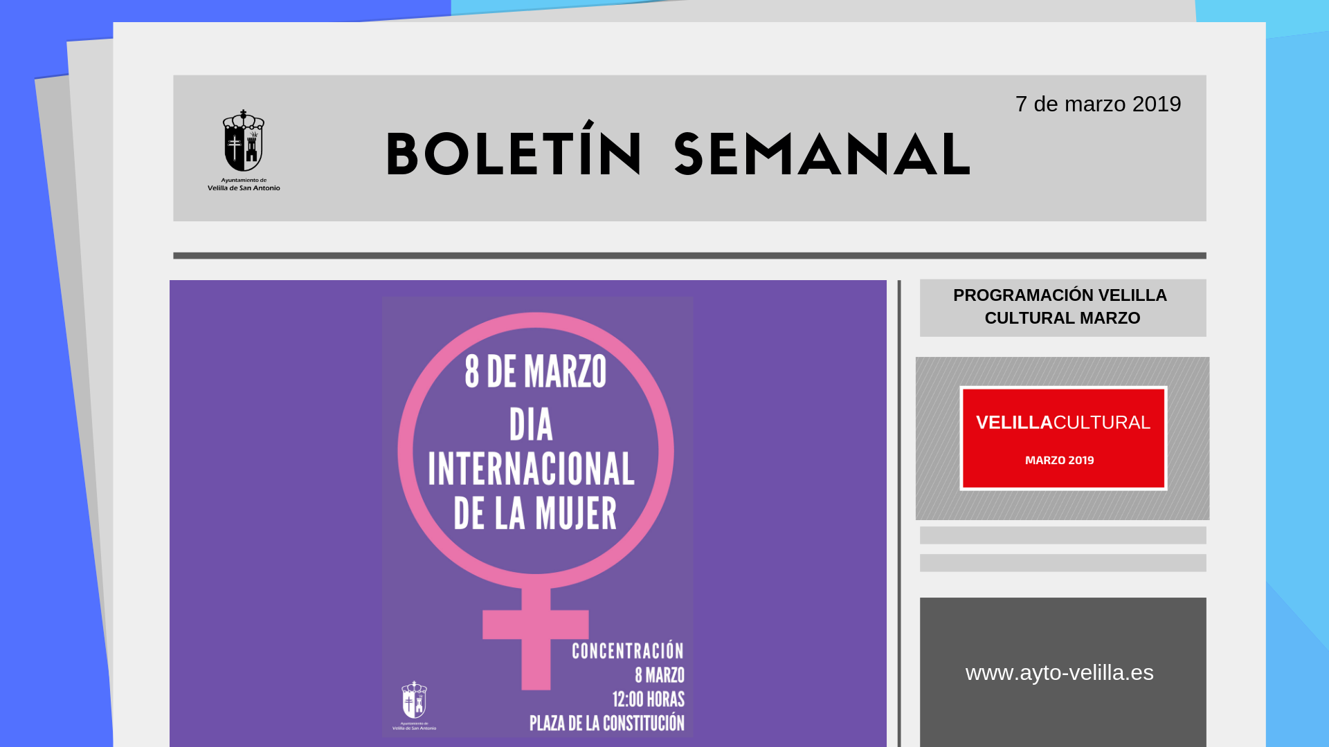 Boletín Semanal 08/2019