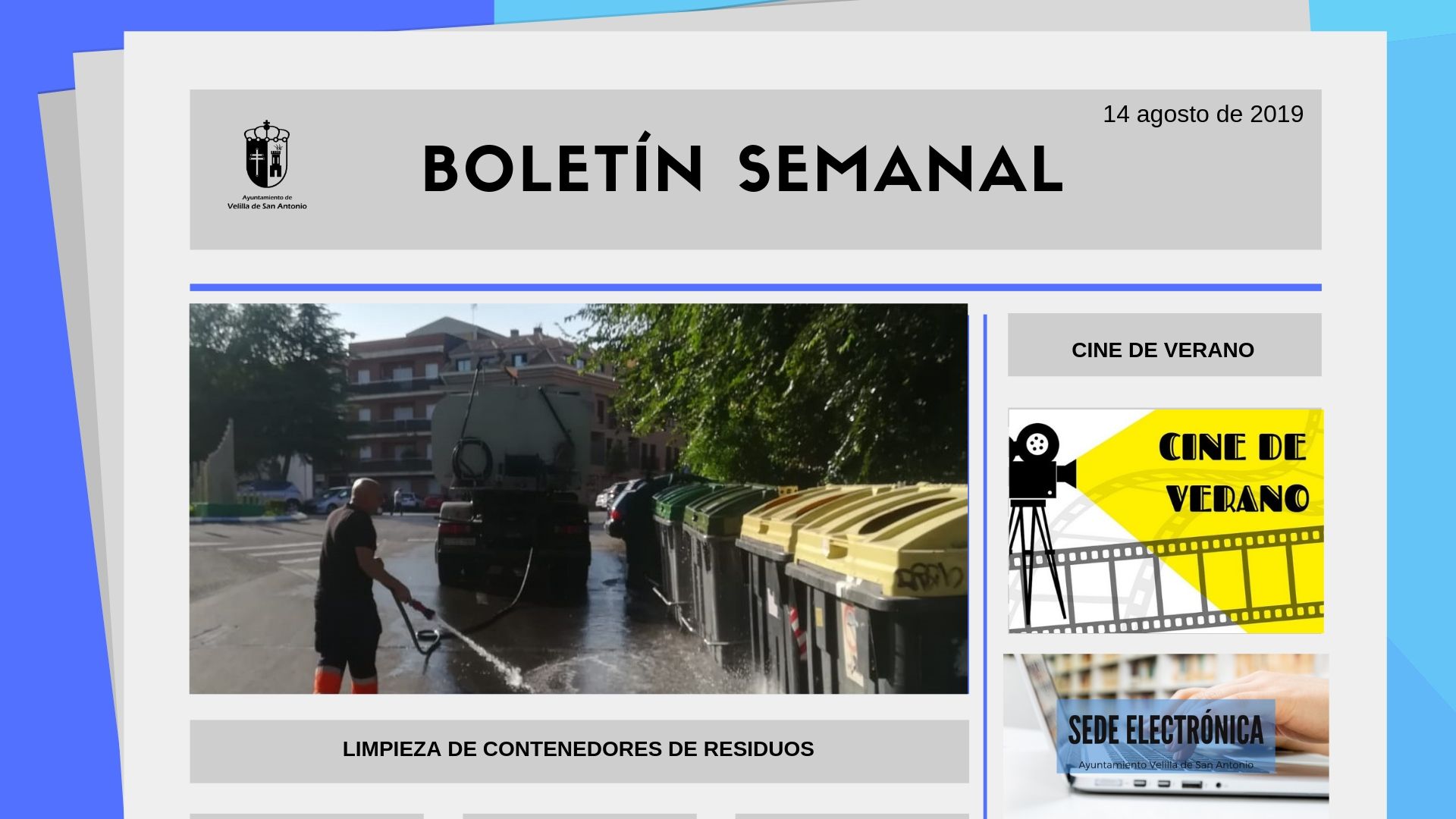 Boletín Semanal 28/2019