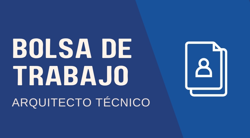 bolsa trabajo arquitecto tecnico web