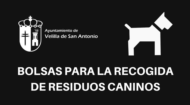 El Ayuntamiento de Velilla pone a disposición de los vecinos bolsas biodegradables para la recogida de excrementos caninos