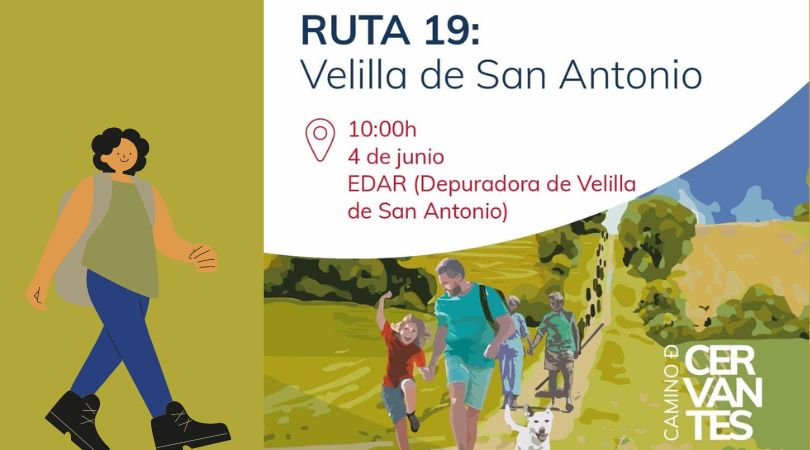 El Camino de Cervantes llegará a Velilla este domingo