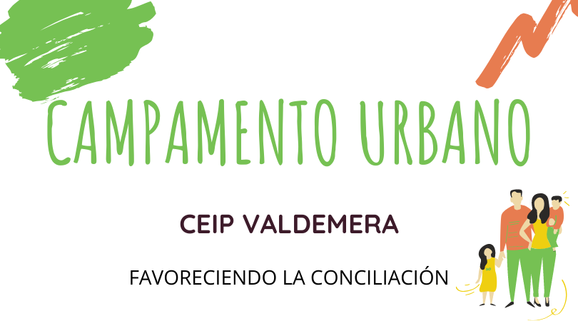 Campamento urbano CEIP VALDEMERA, inscripciones del 8 al 15 de junio