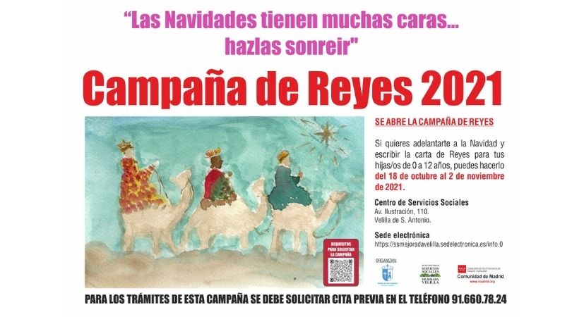 Del 18 de octubre al 2 de noviembre, Campaña de Reyes 2021