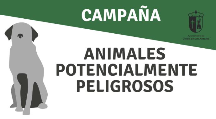 Es tu mascota, es tu responsabilidad. Campaña informativa sobre animales potencialmente peligrosos.