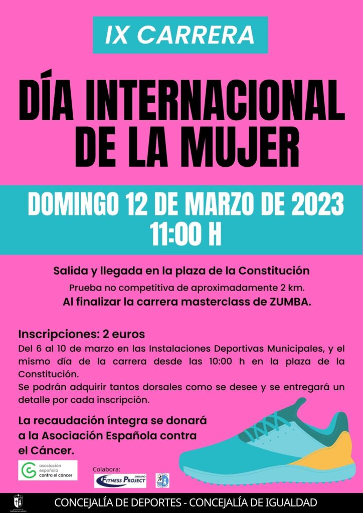 carrera de la mujer 2023 cartel